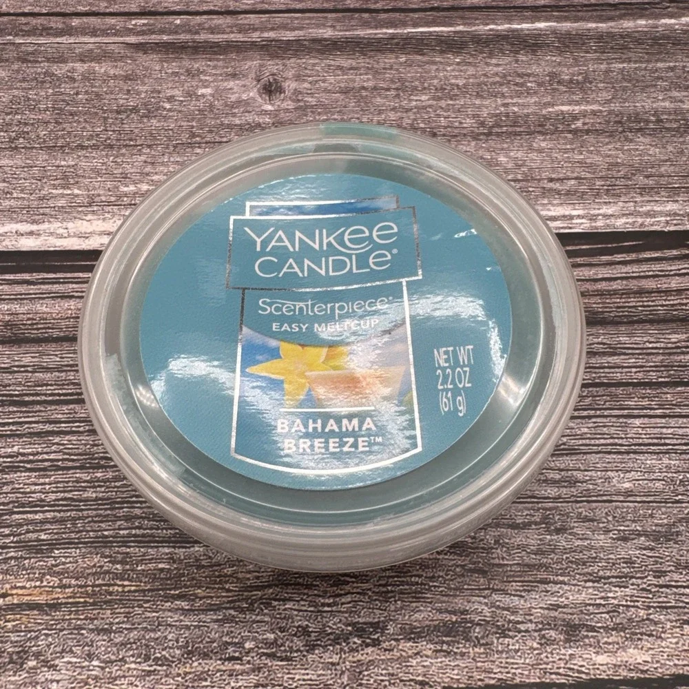 Yankee Candle - Scenterpiece - Discontinued - Wax Meltcups - Bahama Breeze